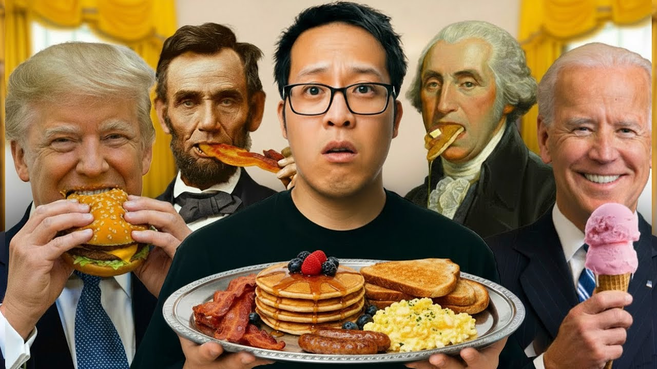 I Tried EVERY President's Favorite Food