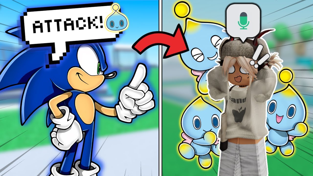 SONIC's CHAO ARMY ATTACKS ROBLOX