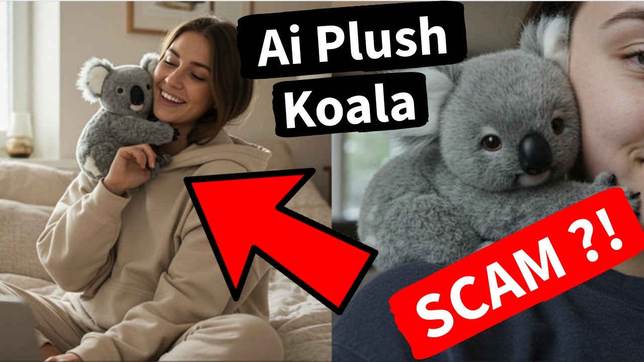 Обзоры плюшевой коалы Koaly AI. Раскрыто мошенничество с ультрареалистичной игрушкой-коалой!