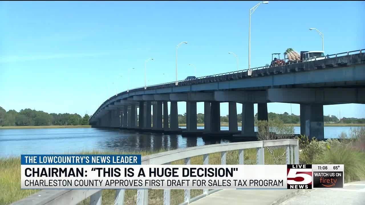 VIDEO: Charleston County approves draft for sales tax program