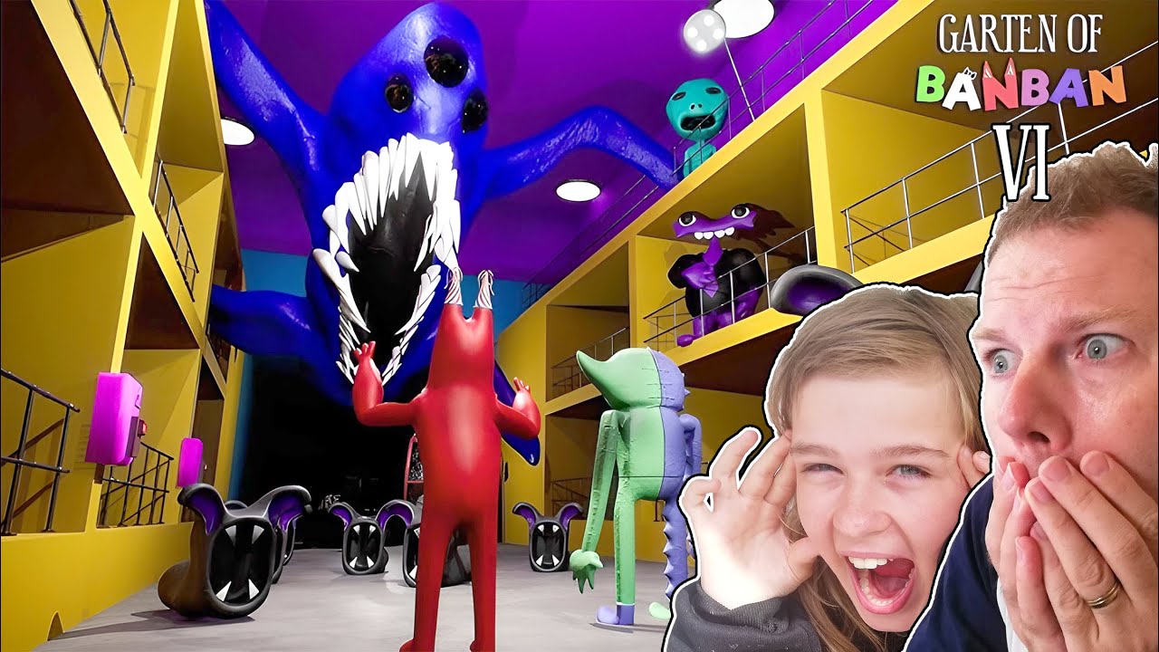 Vi Gennemførte Garten of Banban 6! *FULL GAME*