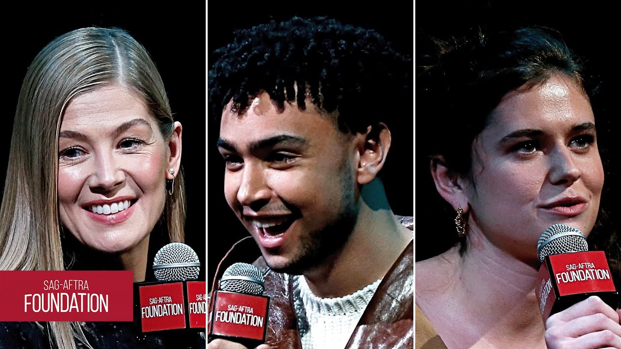 Rosamund Pike, Archie Madekwe and Alison Oliver Q&A for 'Saltburn' | SAG-AFTRA Foundation