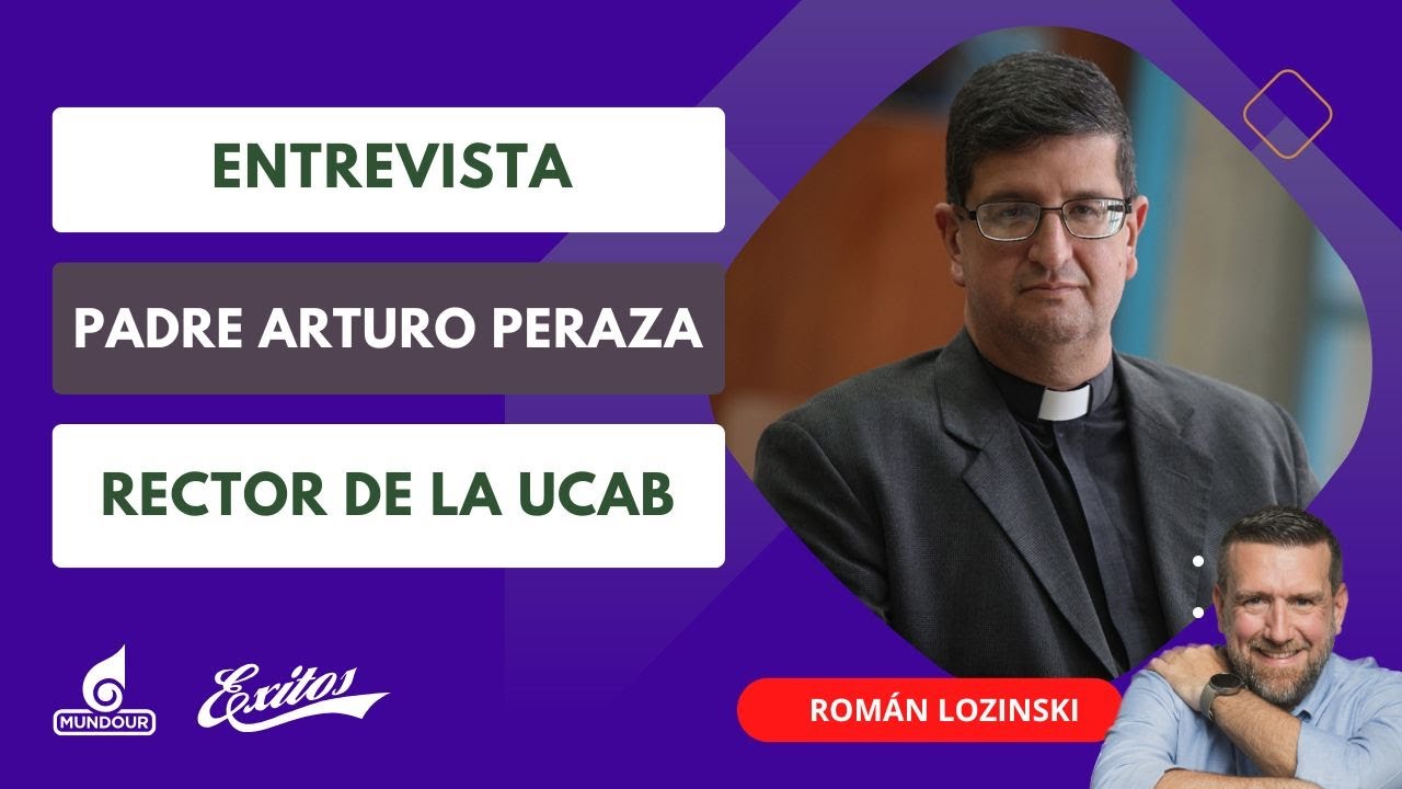 Román Lozinski entrevista al rector de la UCAB Padre Arturo Peraza sobre la situación del país