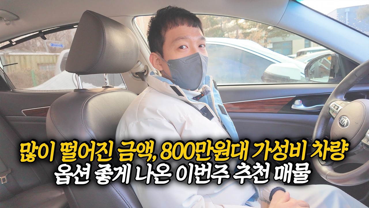 이거 가격 너무 싸졌는데? 800만원대로 나온 옵션 빵빵한 가성비 차량