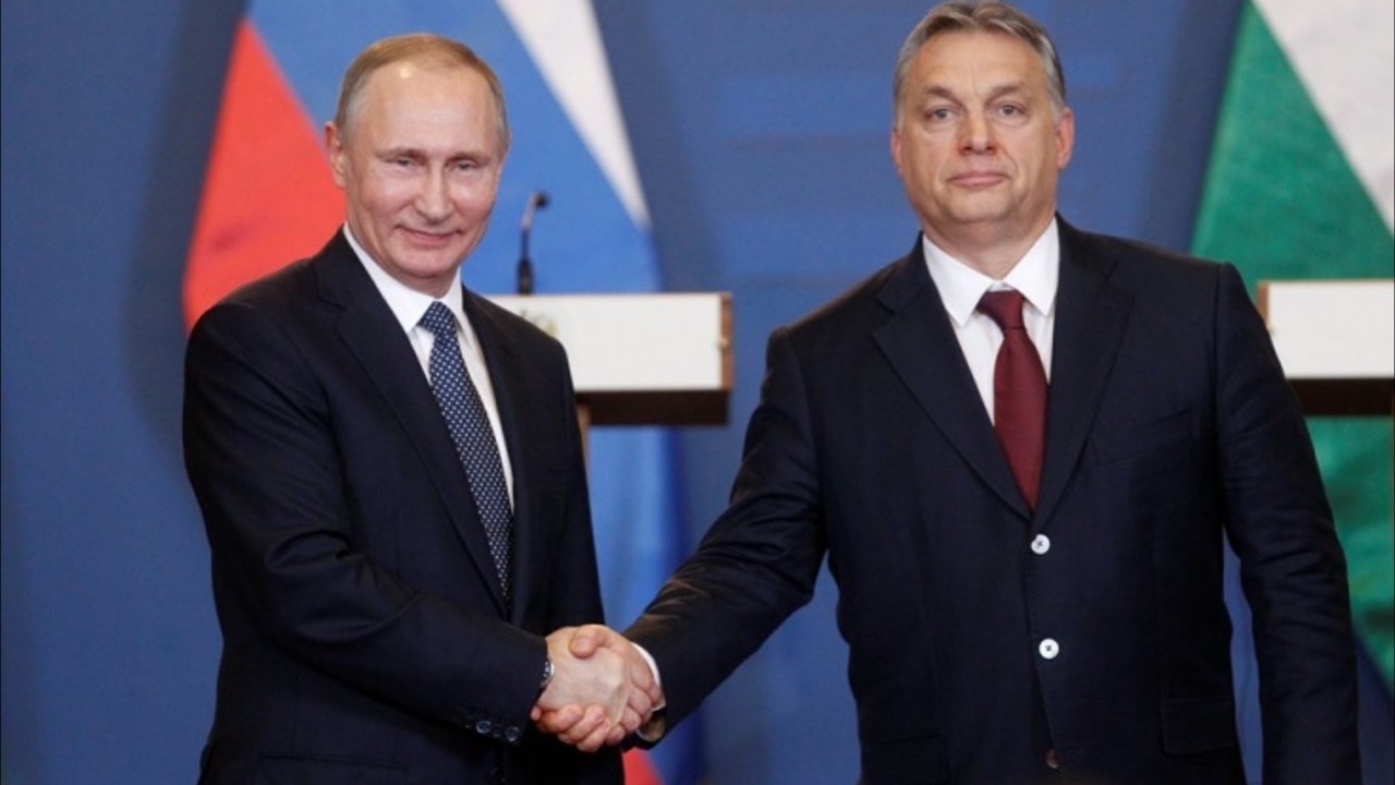 Orb&aacute;n &eacute;s Putyin besz&eacute;lget&eacute;se! PAR&Oacute;DIA! (By:. Peti)