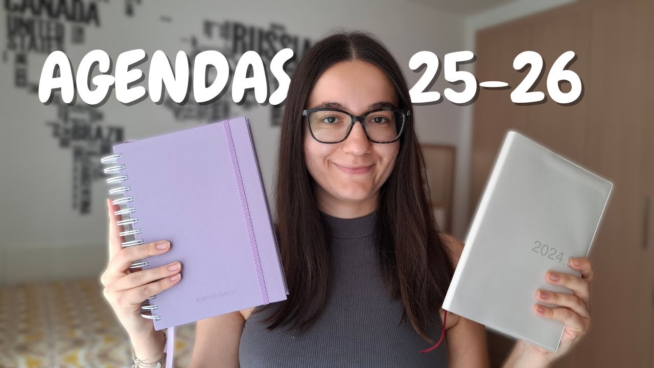 ¡MIS AGENDAS FAVORITAS para ORGANIZARTE en 2025!