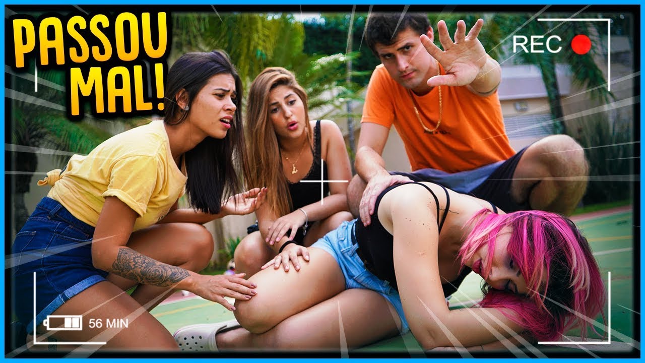 PARAMOS O VÍDEO PORQUE MINHA NAMORADA PASSOU MAL!! [ REZENDE EVIL ]