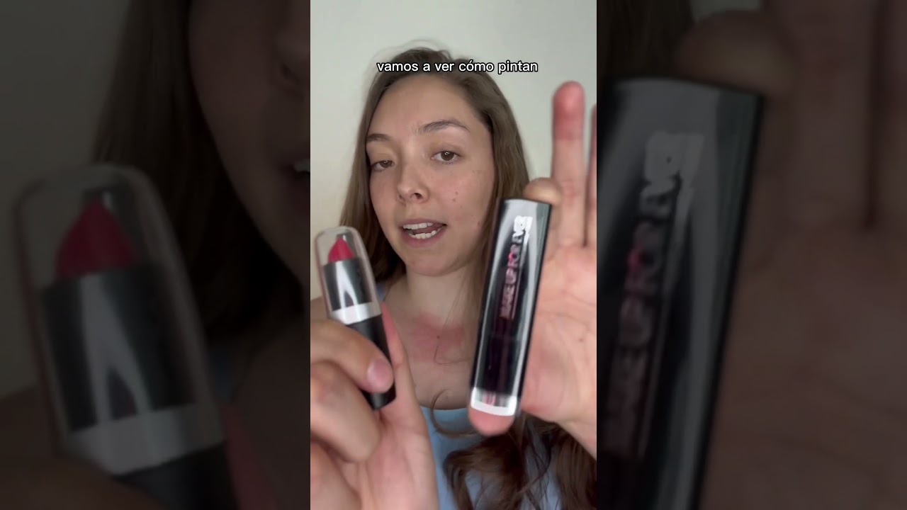 Comparando labial caro vs barato #beauty  #productosvirales #comparandoproductos #probandoproductos