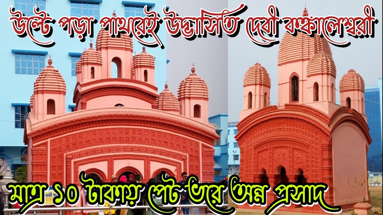 পেট ভরে অন্নপ্রসাদ মাত্র ১০ টাকায় | Beautiful Kali Temple Near Kolkata | kankaleshwari Kali Mandir 