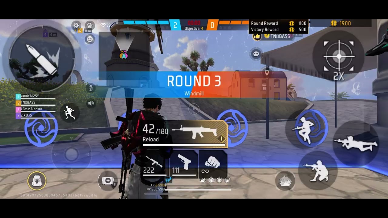 SCARAL GUN KA POWER 😎 IN FREE FIRE MAX /VIKASVLOGS 