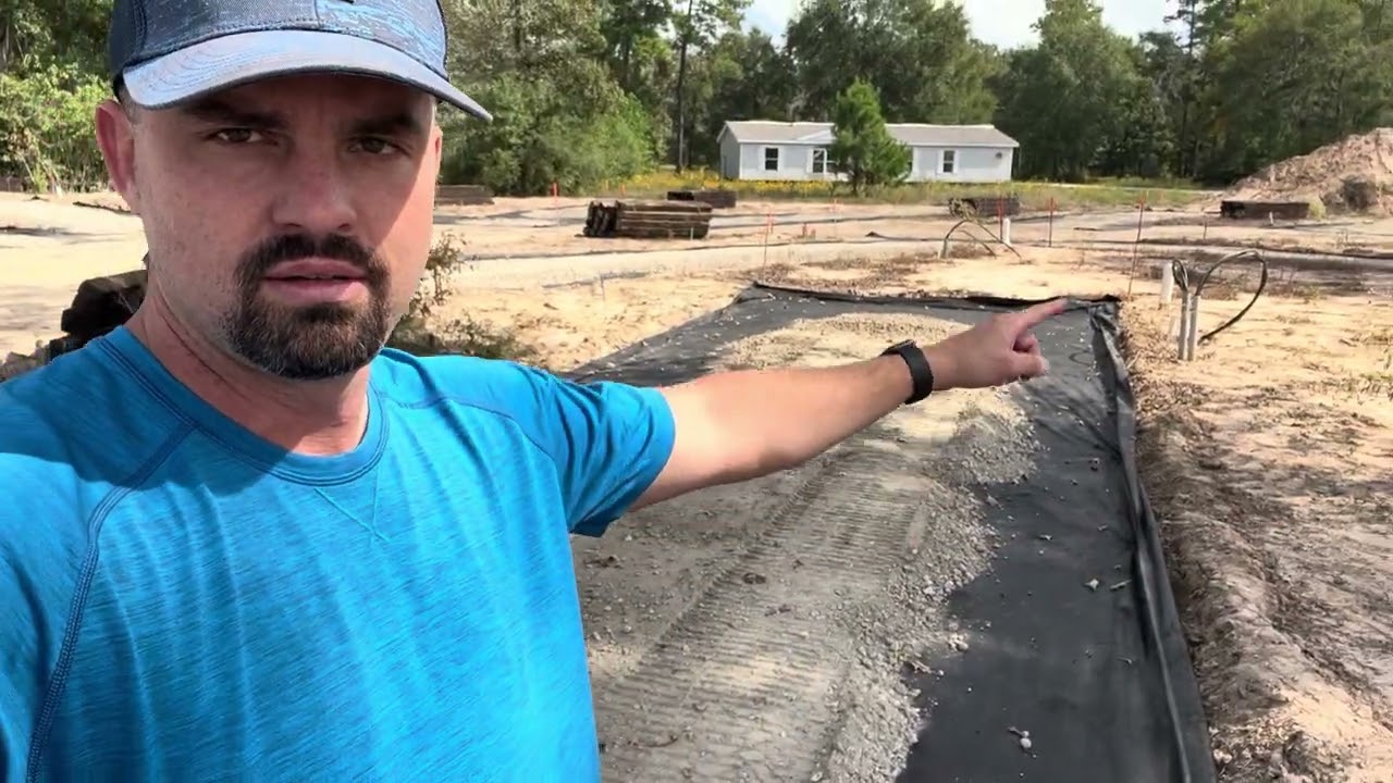 RV Pad Construction For A New RV Park - How To Layout Your Pads