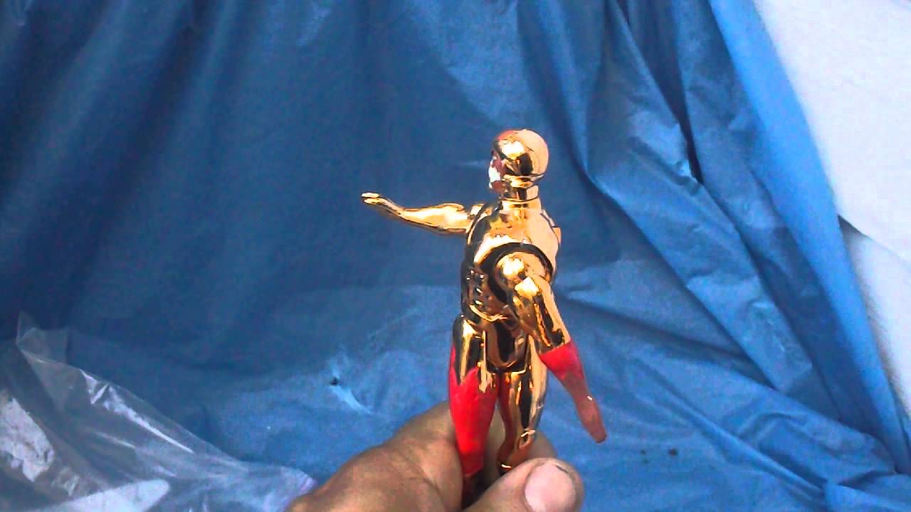 Kenner Silverhawks Hotwing Action Figure Spinning Test