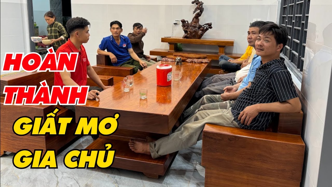 GIẤC MƠ ẤP Ủ BAO NĂM THÀNH HIỆN THỰC - NỘI THẤT NHÀ ANH SANG CHỊ LIÊN CHƯ SÊ GIA LAI| Chiến Gõ Đỏ