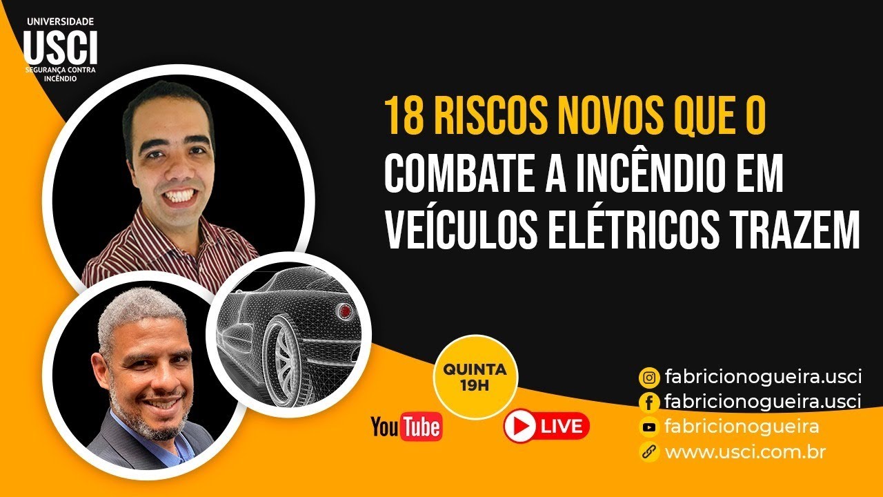 18 Riscos do Combate ao Incêndio em Veículos Elétricos