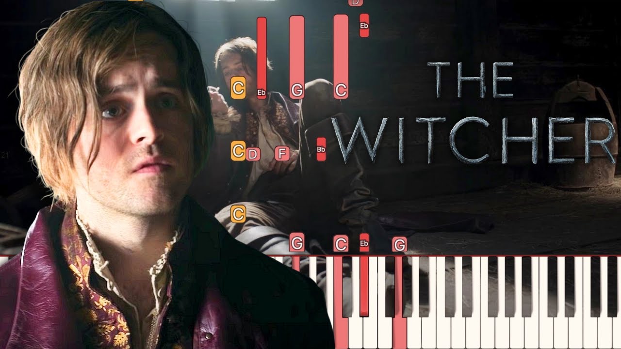 Whoreson Prison Blues - The Witcher Season 2 | Piano Tutorial