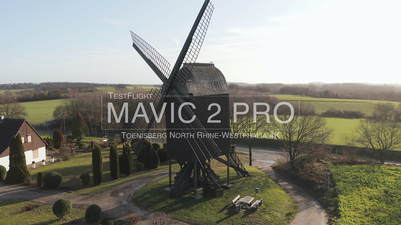 Mavic 2 Pro 4K Test Flight Drone Flight @ T&ouml;nisberg Kempen Germany