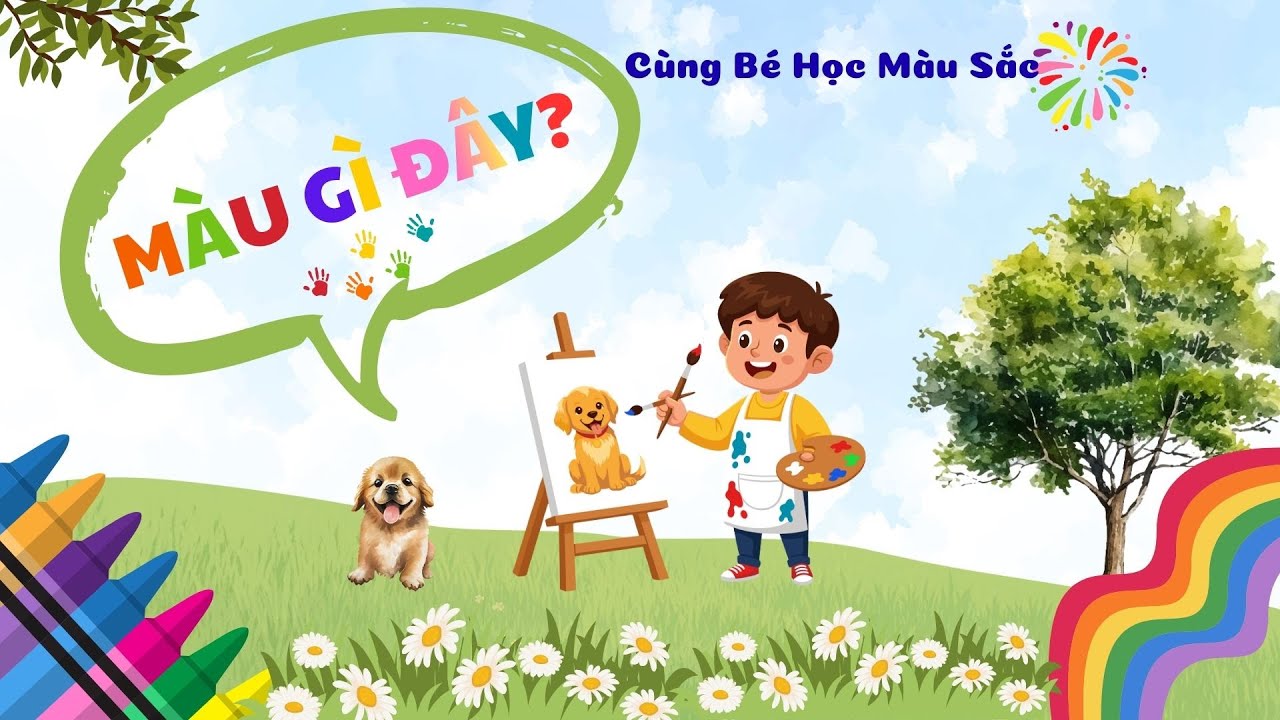 Màu Gì Đây | Dạy Bé Học Màu Sắc | Dạy Trẻ Thông Minh Sớm | Melly Tủ Sách Thú Vị