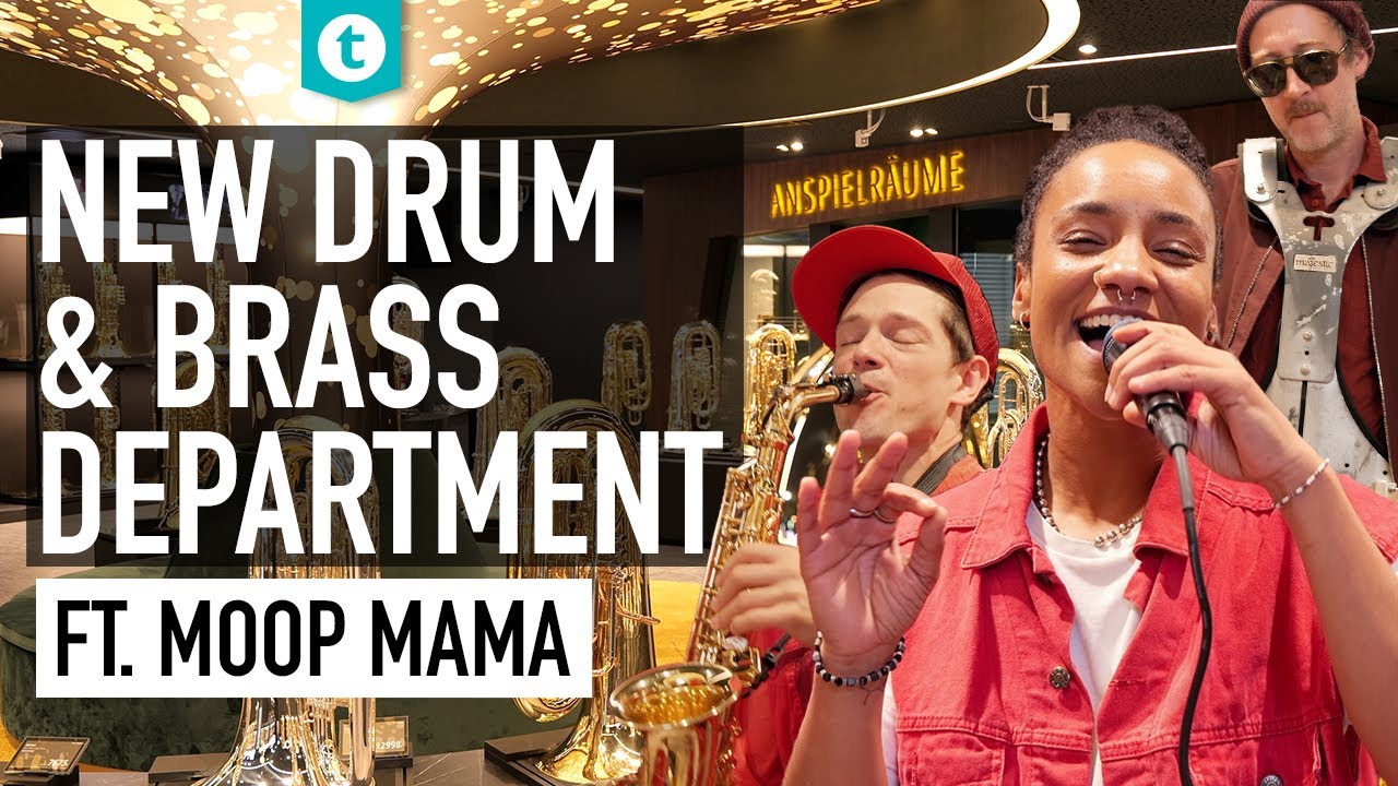 Mindblowing Performance in our Brand New Shop! | ft. MOOP MAMA X &Auml;LICE | Thomann