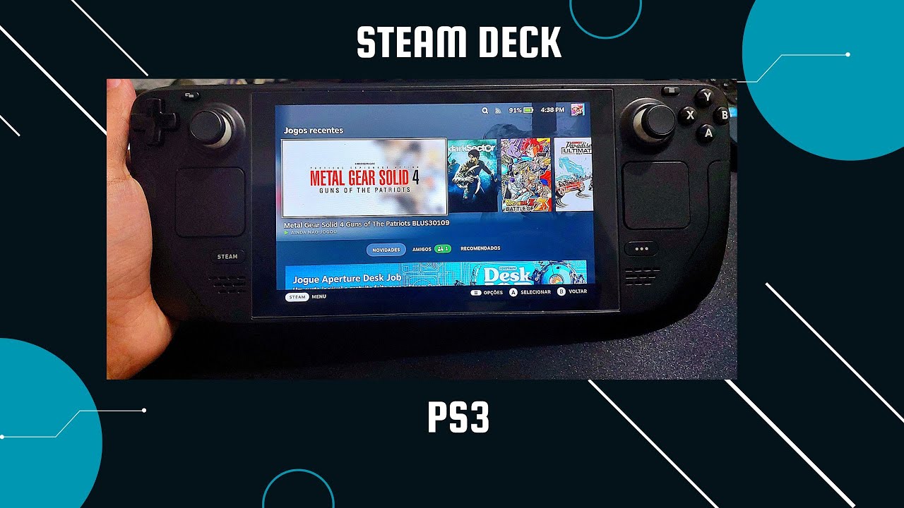 Steam Deck: EmuDeck PS3 guia para rodar jogos no RPCS3