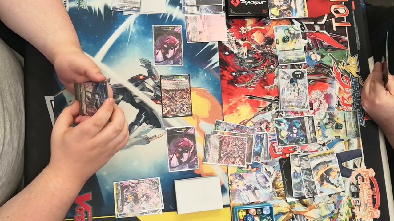 R4 Orfist vs Seraph Snow - Number 1 Contendership Cardfight OverDress - Big Dog vs Big Bus Man