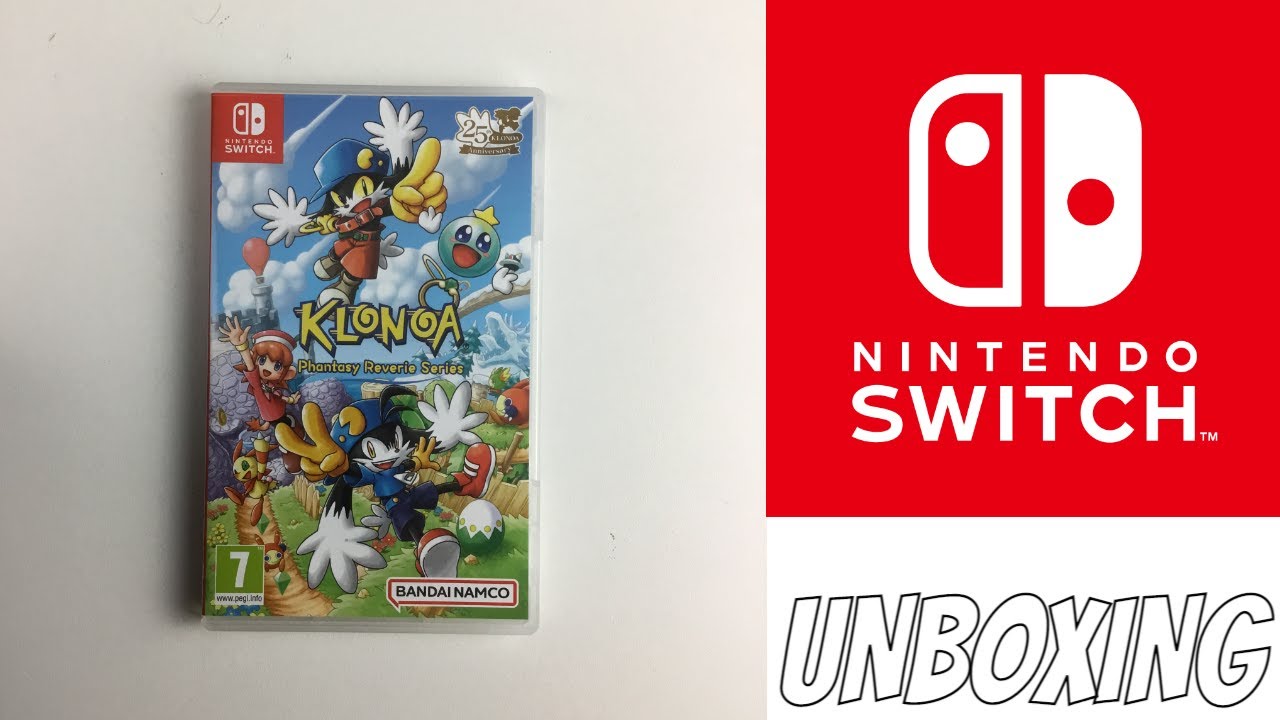 KLONOA PHANTASY REVERIE SERIES GAME UNBOXING
