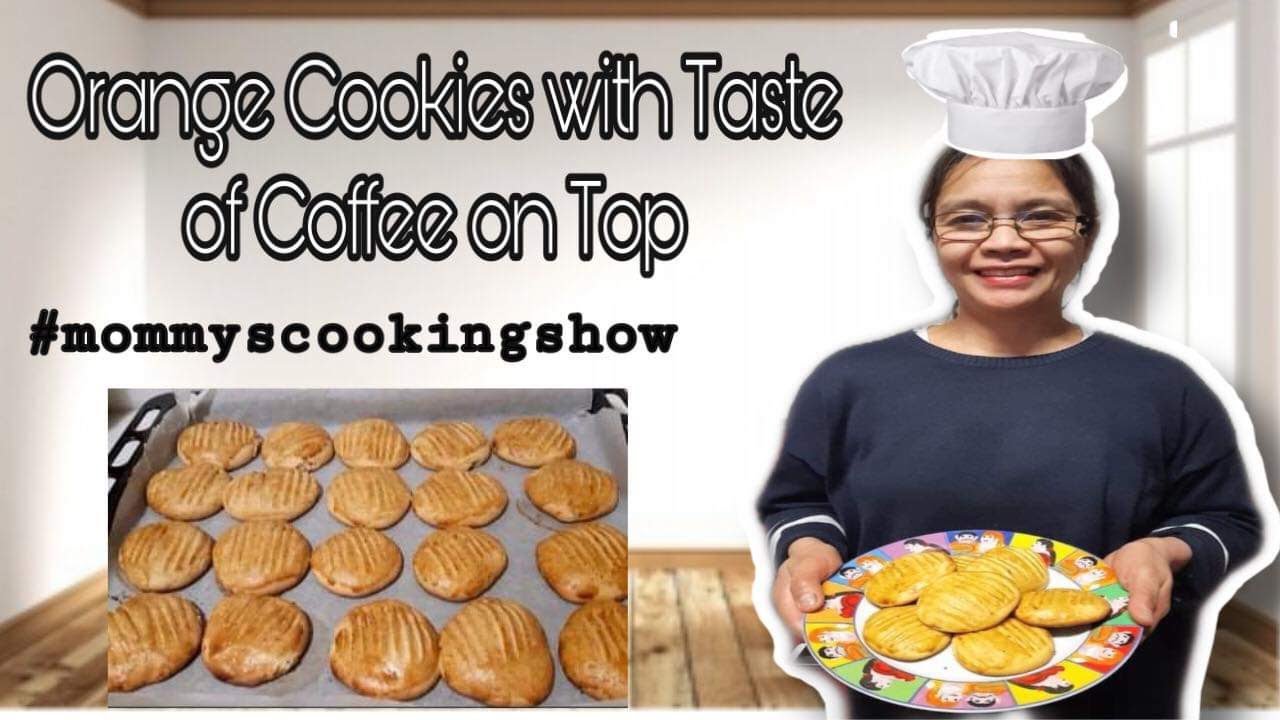Orange Cookies with Taste of Coffee on Top Recipe ni Mommy