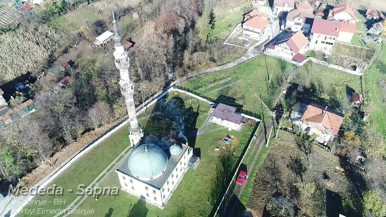 Međeđa kod Sapne iz ptičije perspektive