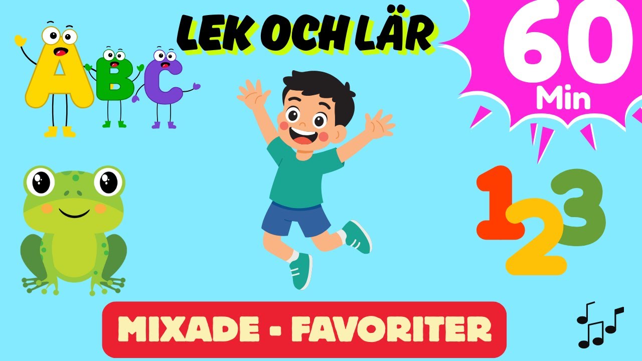 Lek och Lär | Alfabetet, Språklek och Mixade Favoriter - För Barn