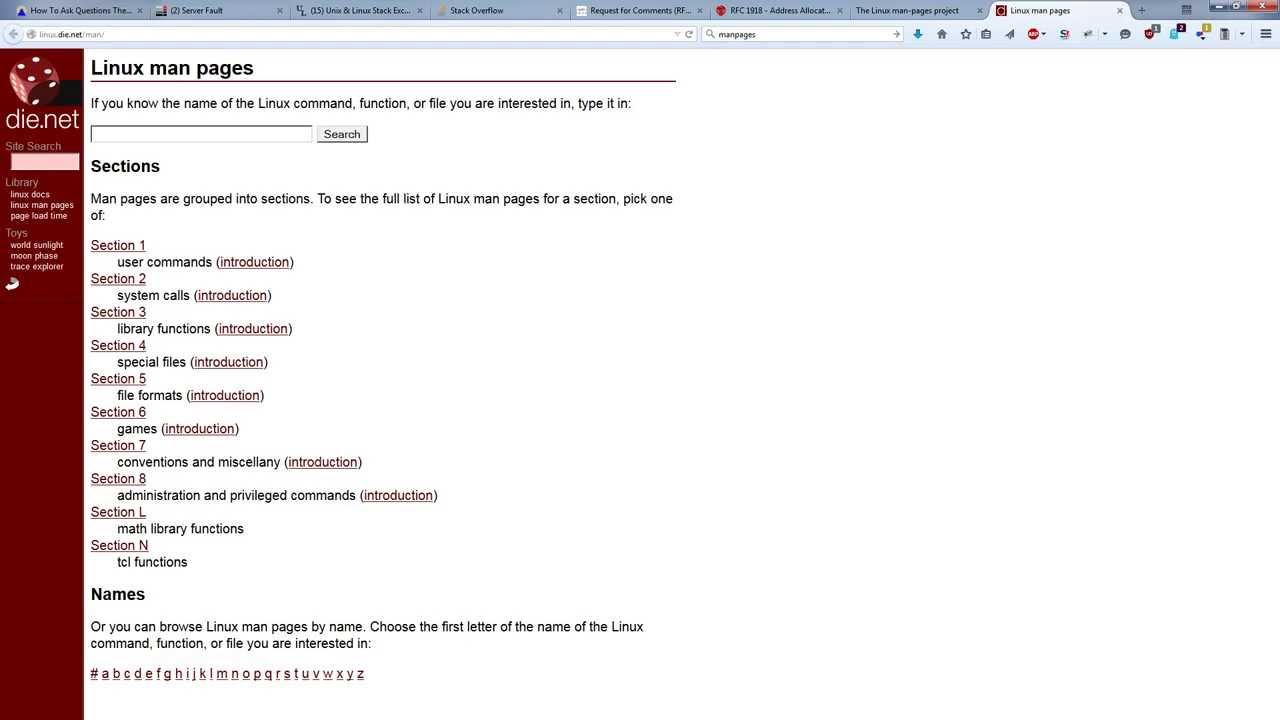 Sysadmin Training: Where to find Answers to Technical Questions