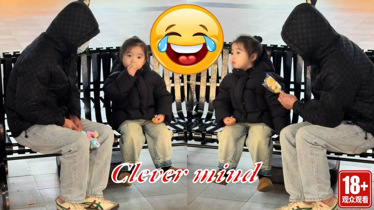 Dad pretended to be a bad guy to trick Yi-Yi, but she didn't fall for it!【Nanning First Sister】