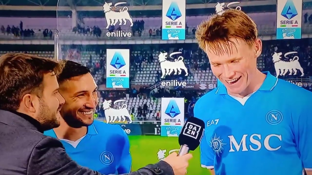 Politano e McTominay intervista post Torino-Napoli (0-1)