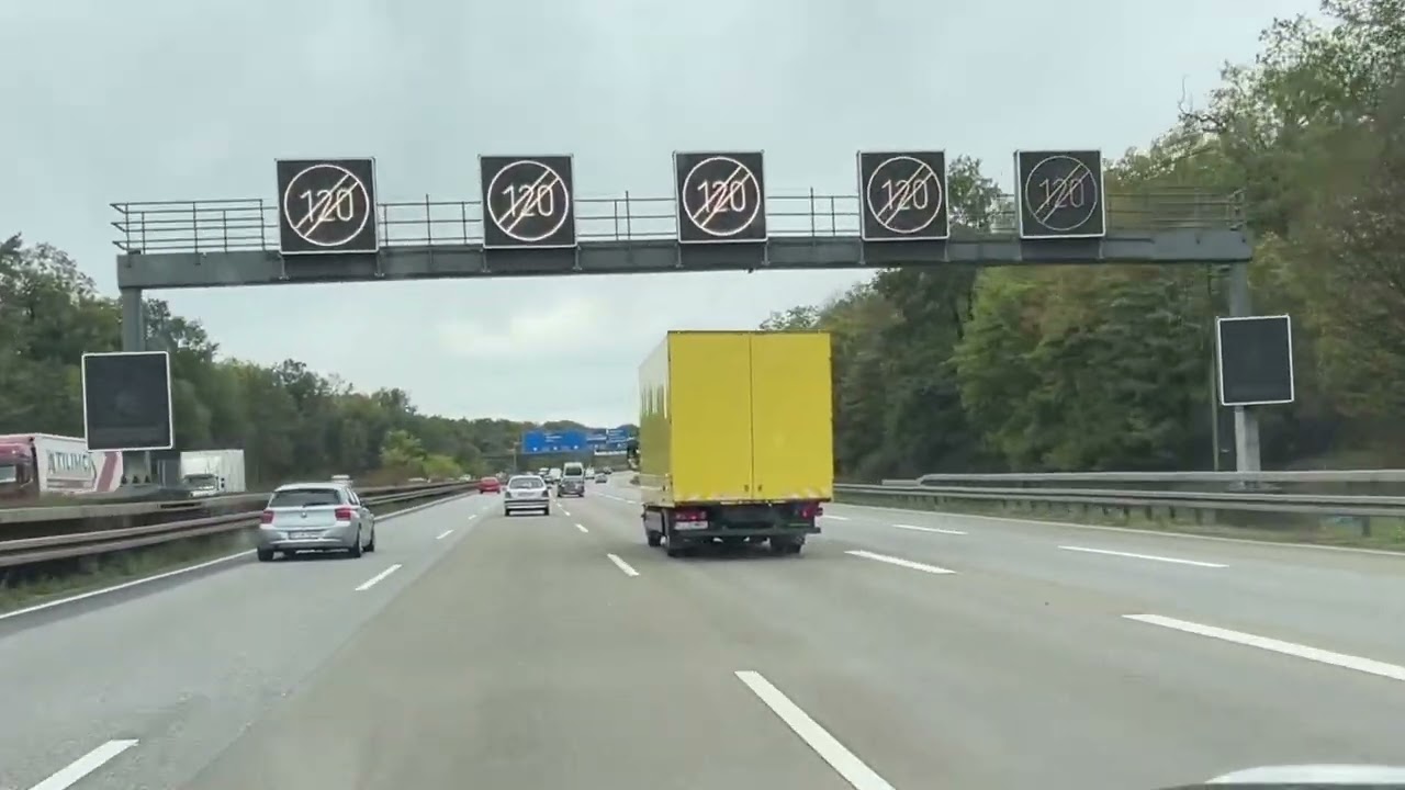 [Autobahn] 🇩🇪Driving from Offenbach to Köln