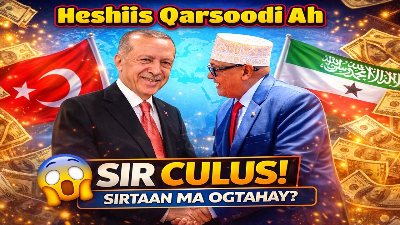 Maxaa Ka Jira, In Xukuumada Cirro Heshiis Qarsoon Kula Jirto Turkiga?