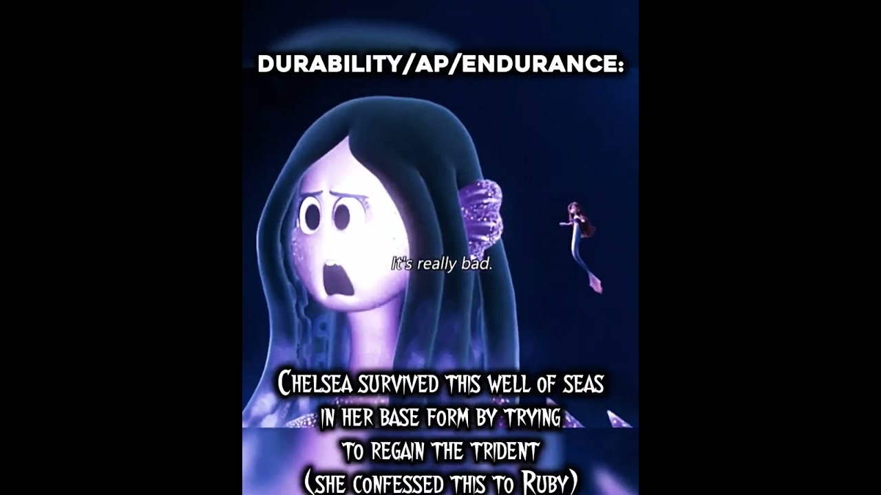 Fully scaling Chelsea van der Zee (Ruby Gillman Teenage Kraken)