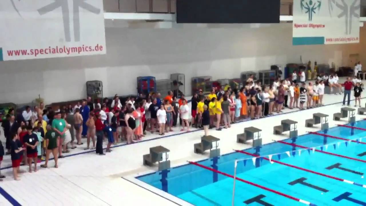 Special Olympics Berlin 2010 Schwimmen Eröffnung HD