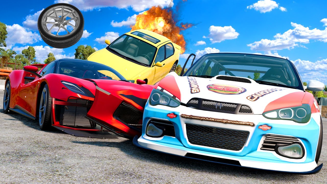 Crashing Cars in Our Most DESTRUCTIVE DERBY in BeamNG Drive Mods!