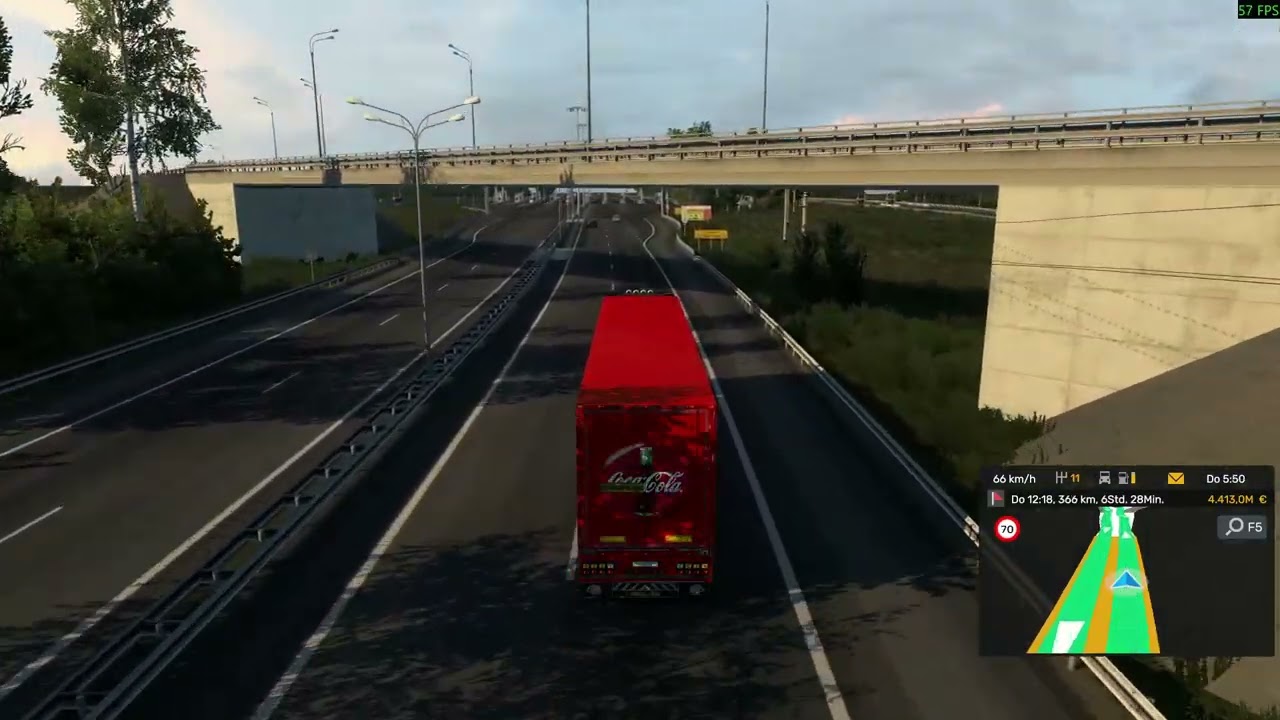 ETS2 Euro Truck Simulator 2 Coca Cola Ford F Max Russland 2 2025 10 05