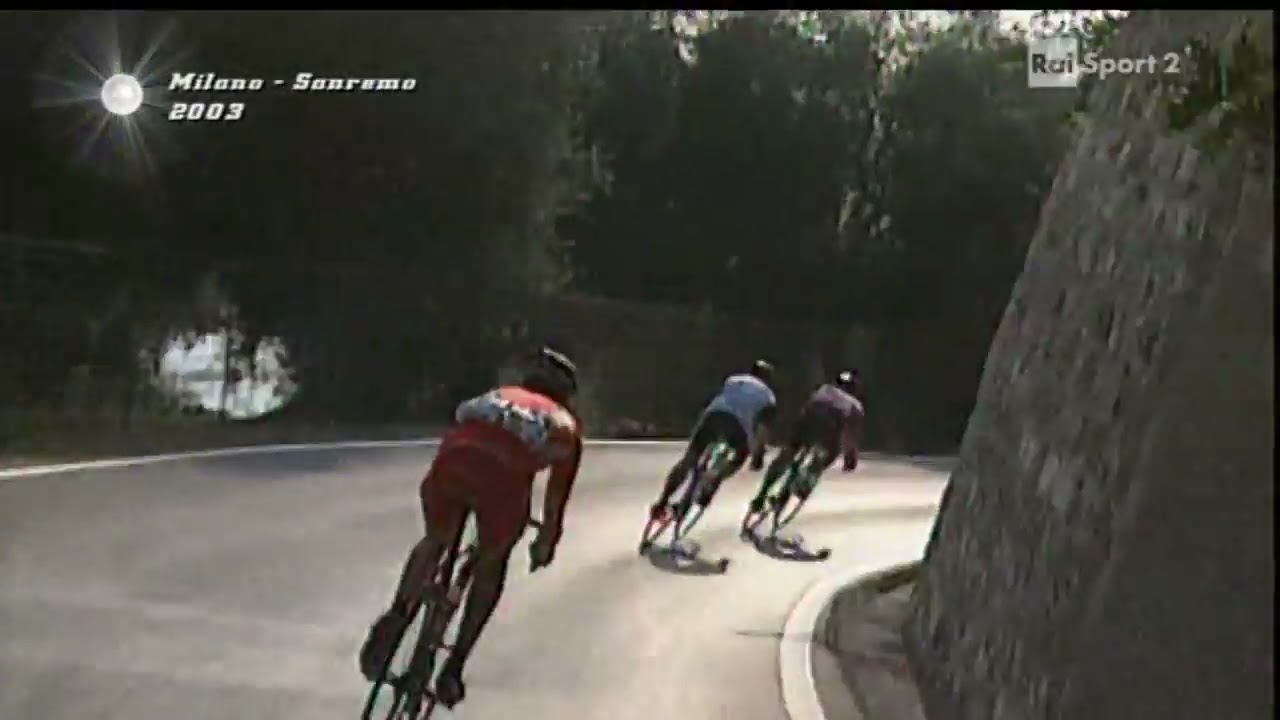 CICLISMO PERLE DI SPORT - Paolo Bettini vince la Milano Sanremo 2003
