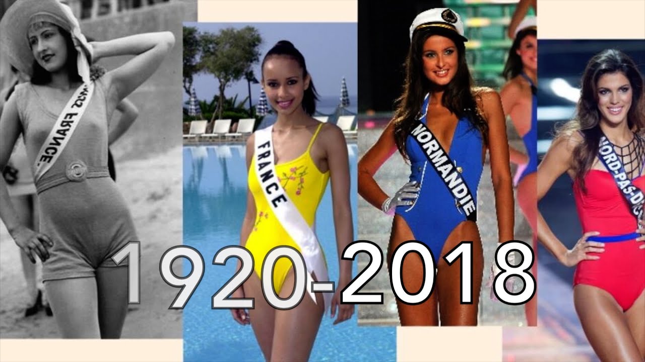 Miss France 1920 à 2018 Morphing