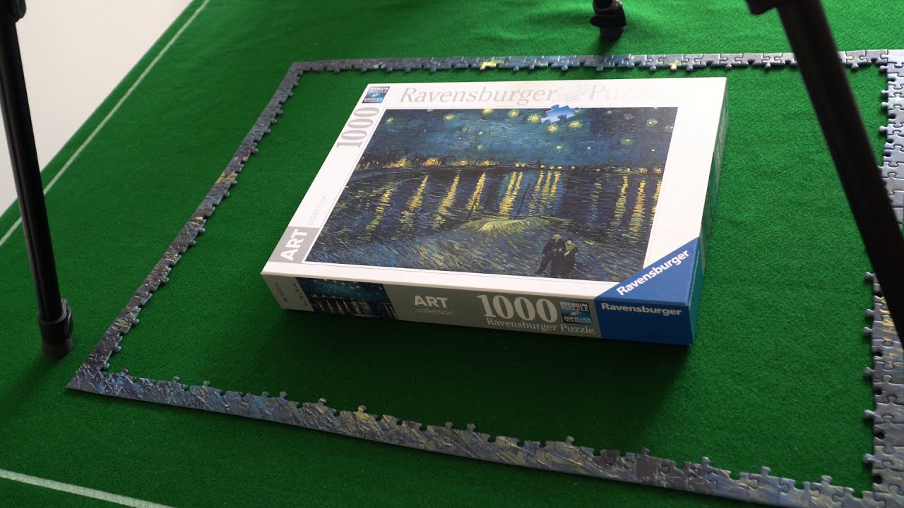 Puzzlemania | Van Gogh Starry Night Over the Rhone (Ravensburger) 1000-piece Jigsaw Puzzle