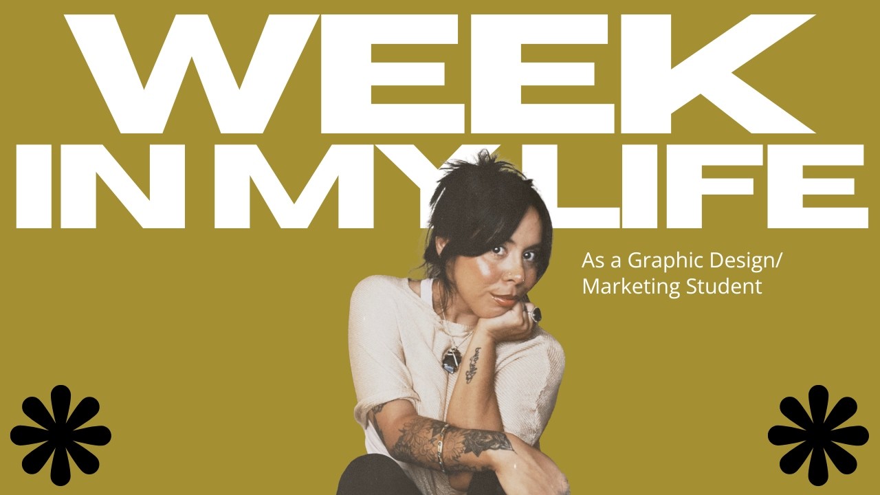 Week in my life as a Graphic Design Student!