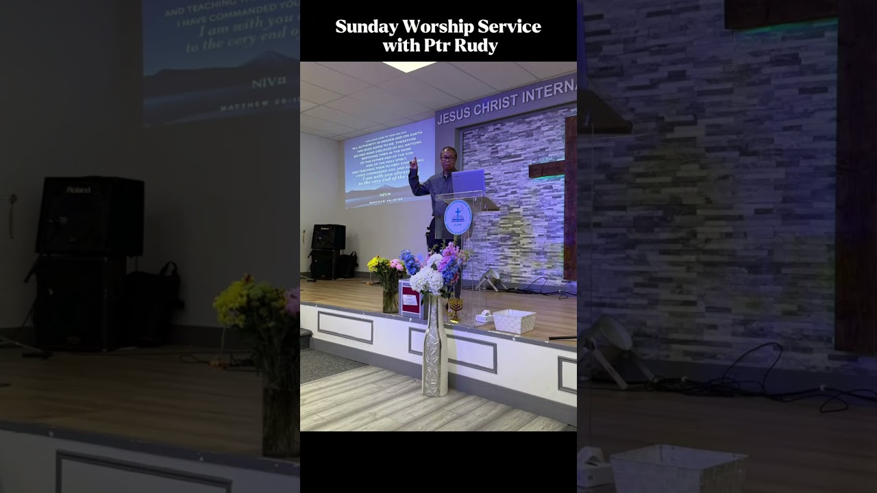 Ptr Rudy's preaching
