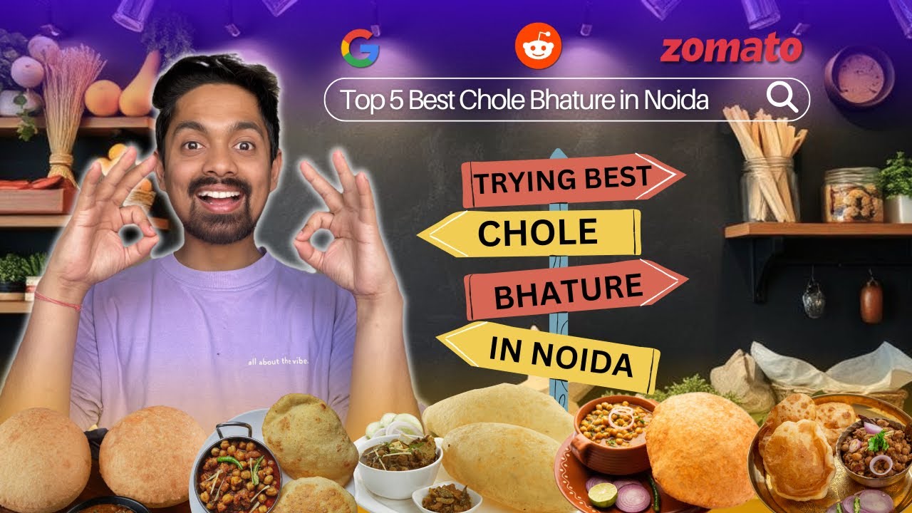 Tasting Noida’s Most Famous Chole Bhature – My Honest Review! 🍽️
