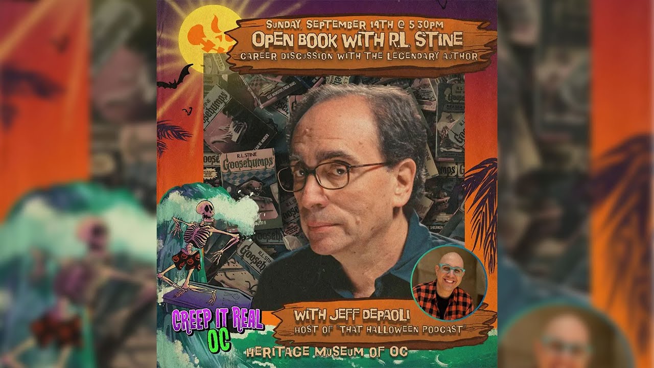 Creep It Real OC 2025: Open Book With R.L. Stine