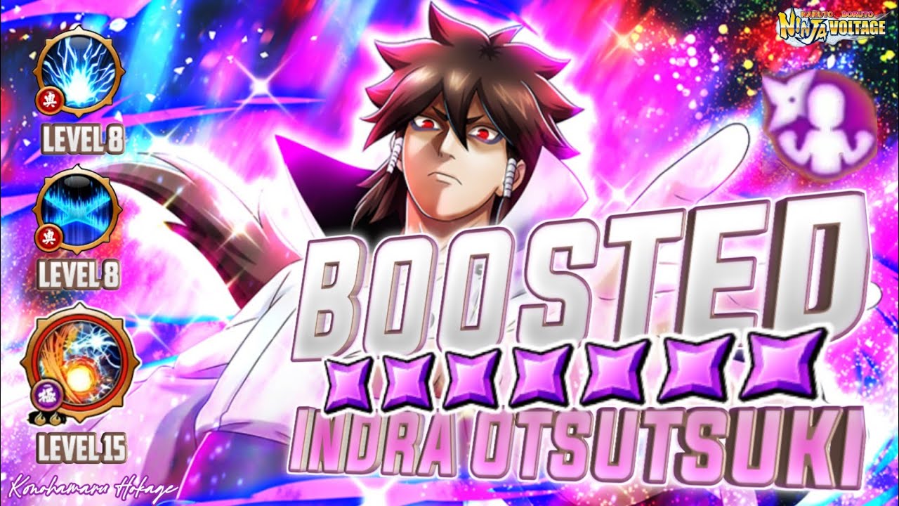 NxB NV: Solo Gameplay - BOOSTED INDRA OTSUTSUKI with ALL MAXED ULTIMATES ! A MONSTER OF DESTRUCTION