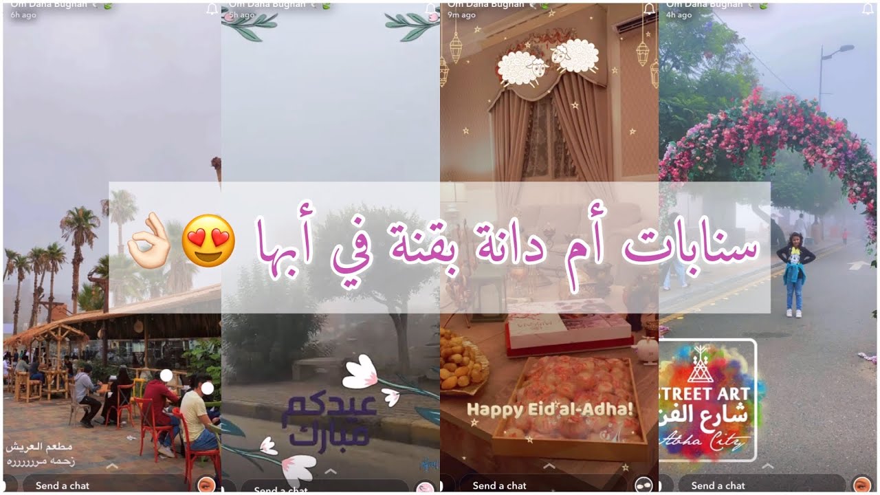 سنابات أم دانه بقنه | اجواء أبها والحديقة تجنن 😍