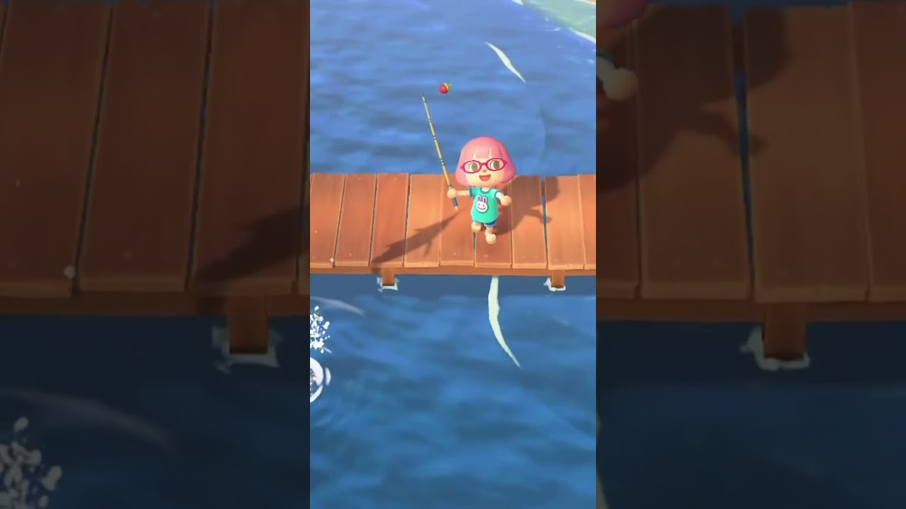 I caught a blue marlin #animalcrossingnewhorizons #nintendoswitch  #bluemarlin #videogames