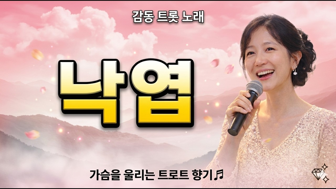 감동 노래 |낙엽| -  #정통트로트 #트로트  #노래 #케이팝 #Kpop #가요 #대중가요 #한국음악 #감성트로트 #trot #7080