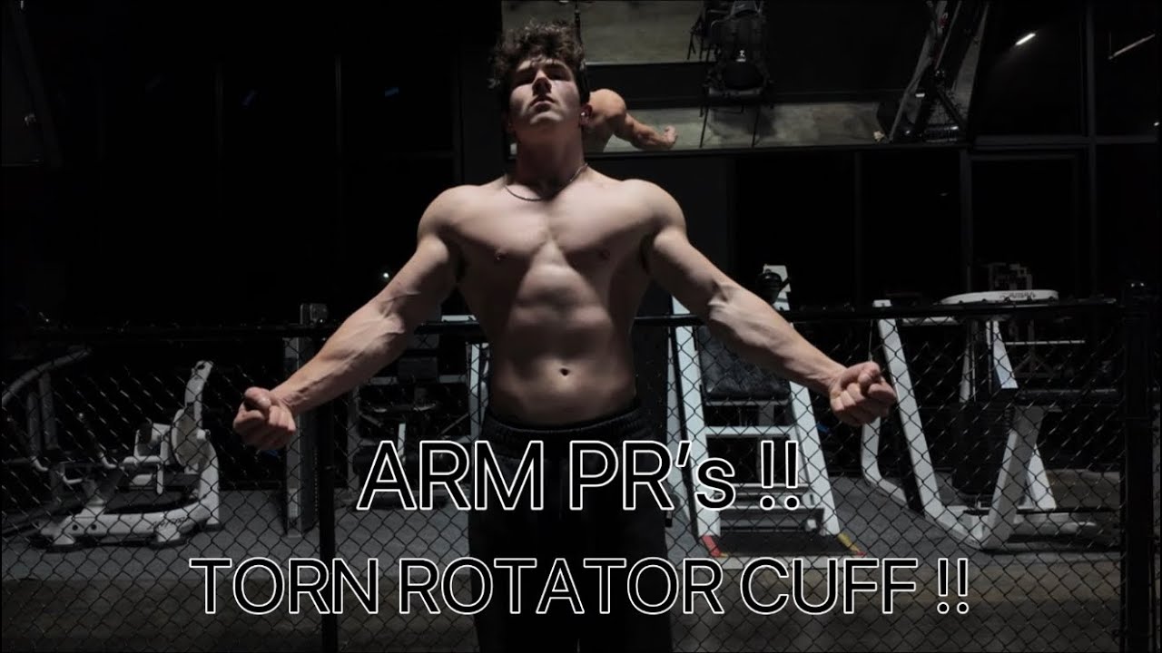 ARM DAY PR’s - Day 8 after work gymsesh 