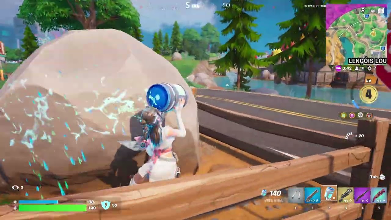 Jogando Fortnite - Blitz Royale #12